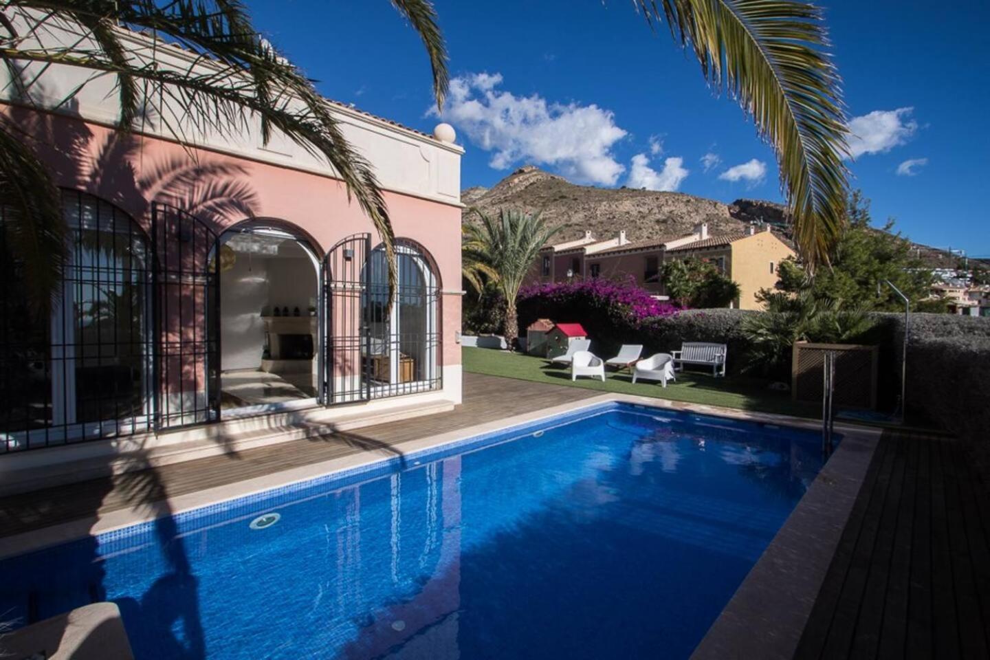 Asia Gardens Villa With Private Pool In Benidorm Кала-де-Фінестрат Екстер'єр фото