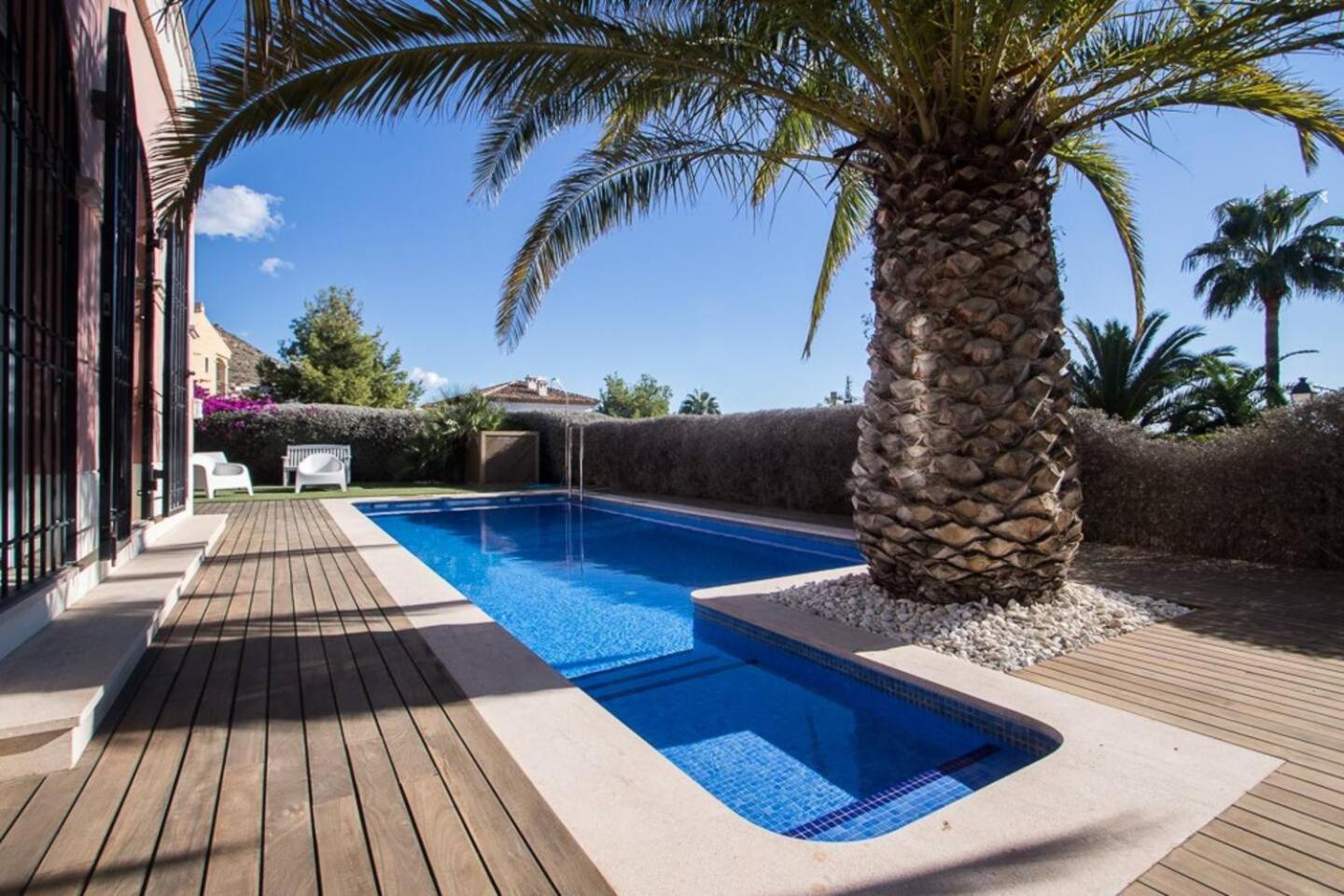 Asia Gardens Villa With Private Pool In Benidorm Кала-де-Фінестрат Екстер'єр фото